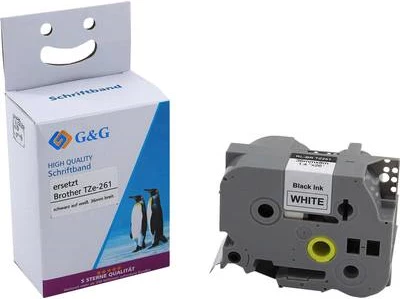 G&G saderīga Brother TZe-261 melna uz