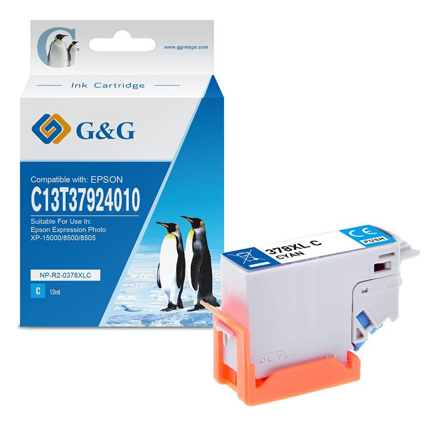 G&G XL dzeltena tintes kasetne, saderīga