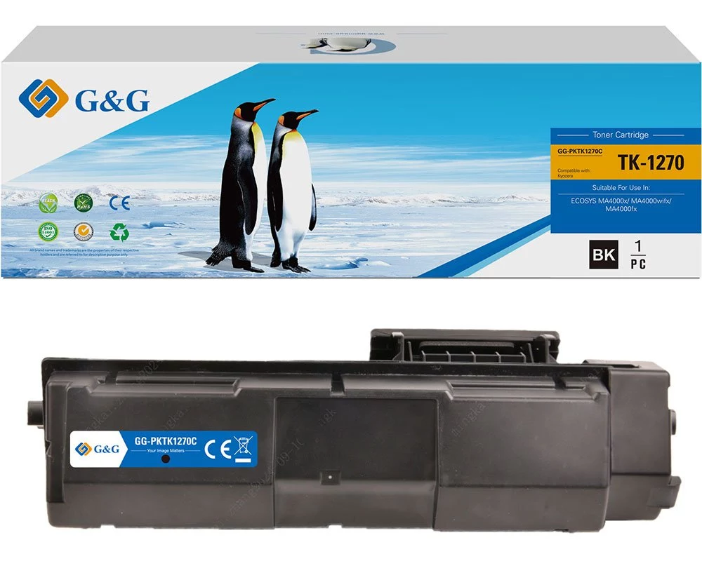 G&G saderīgs tonera kārtridžs GG-PKTK1270C Pantum