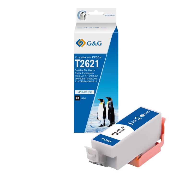 G&G XL melnā tintes kārtridža, saderīga
