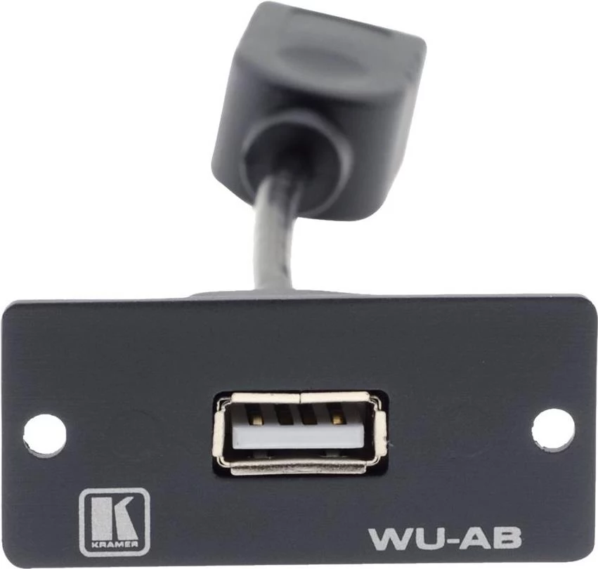 Kramer WU-AB modulārais uzspraužamais ieliktnis USB
