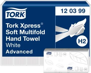 TORK Xpress H2 Advanced multifold papīra