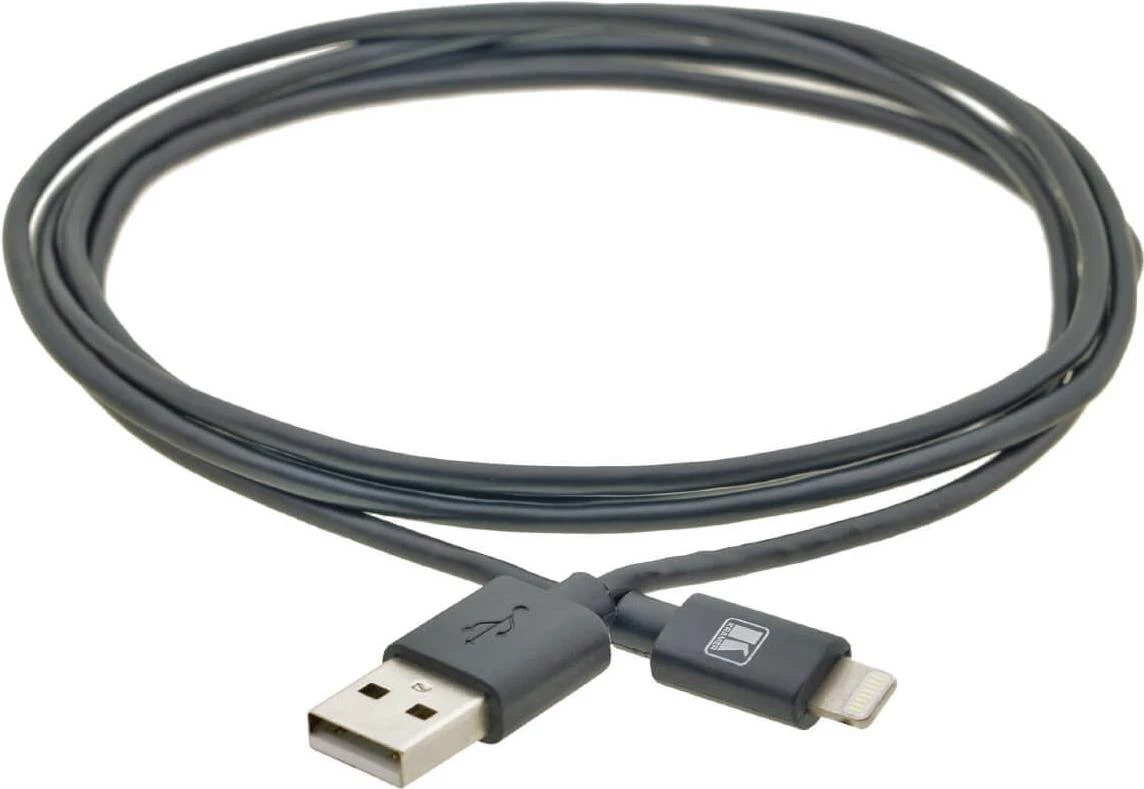 Kramer C-UA/LTN/BK-6 Lightning uz USB-A kabelis