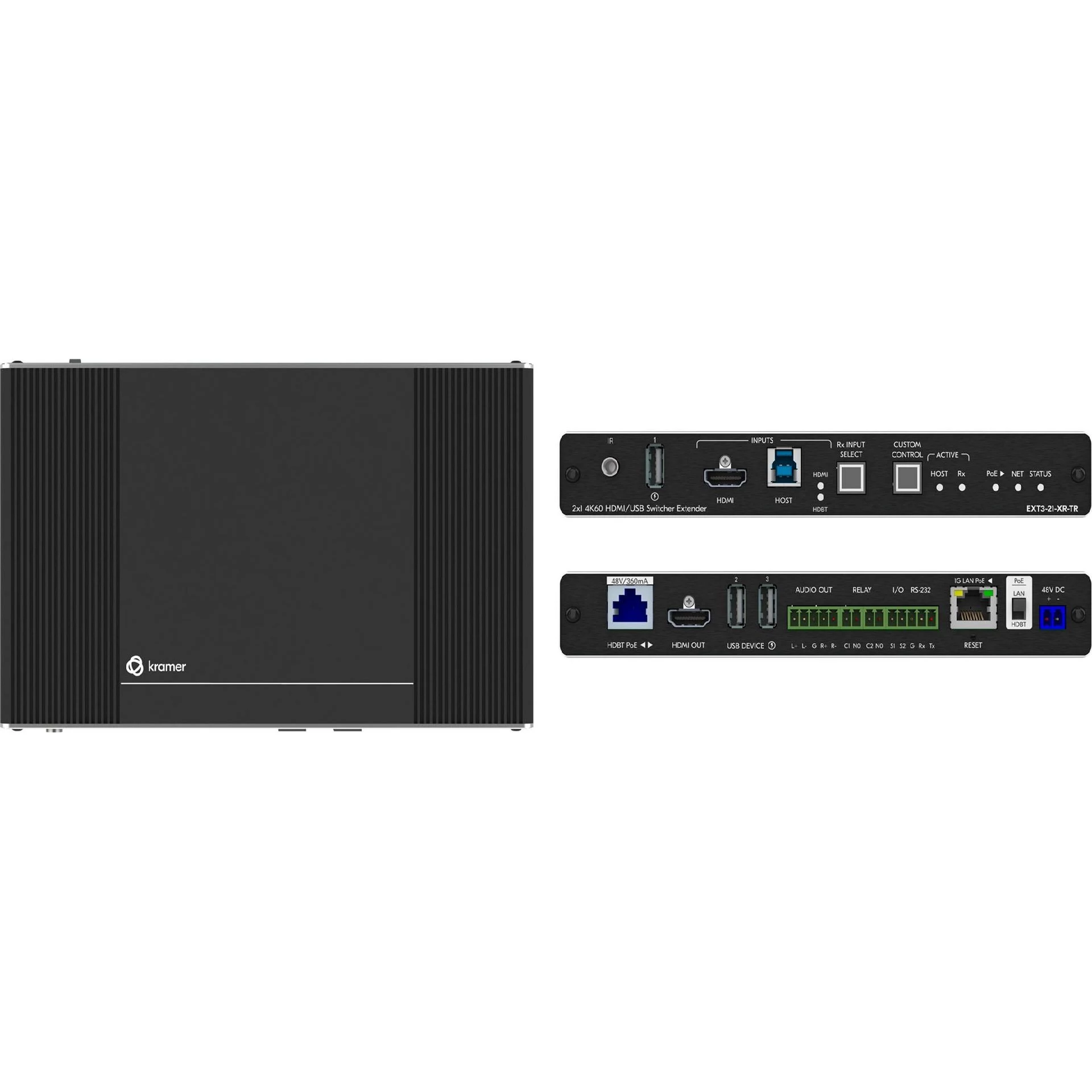 Kramer Electronics EXT3-21-XR-TR HDMI AV+ USB+