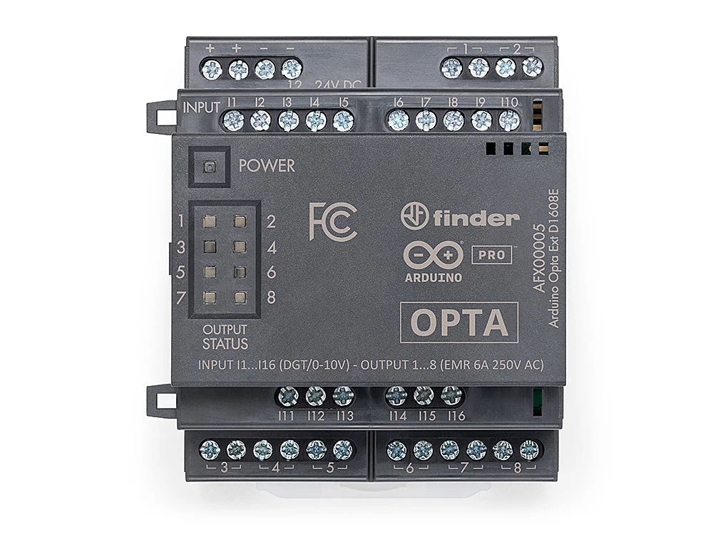 Arduino Pro Opta Ext D1608E paplašināšanas