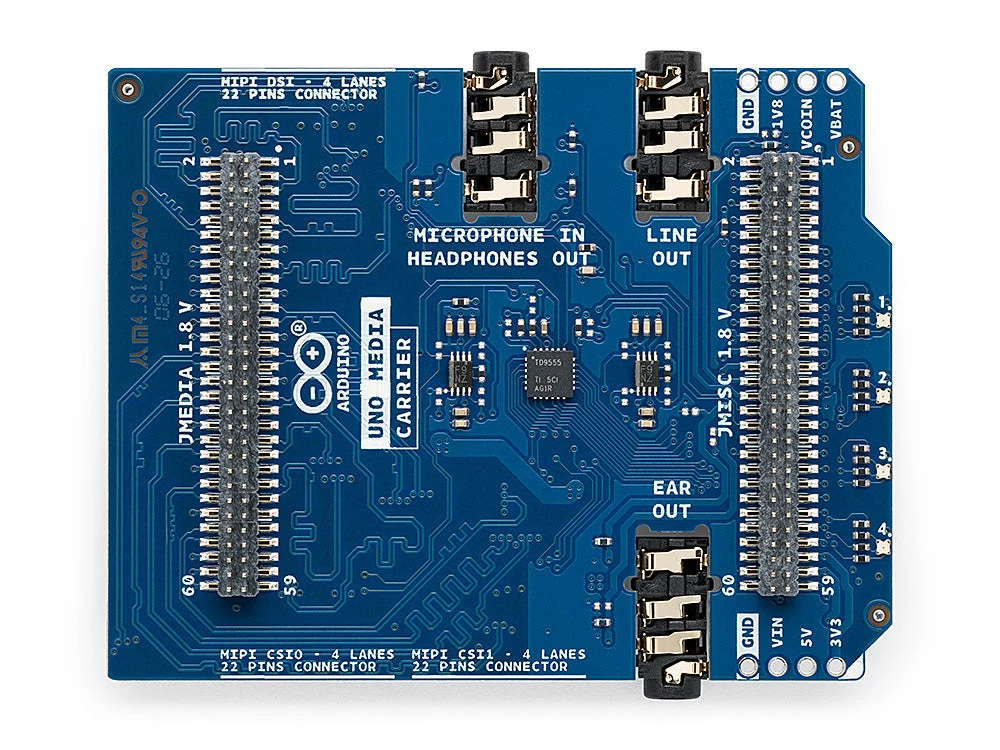 Arduino UNO Media Carrier izstrādes plate