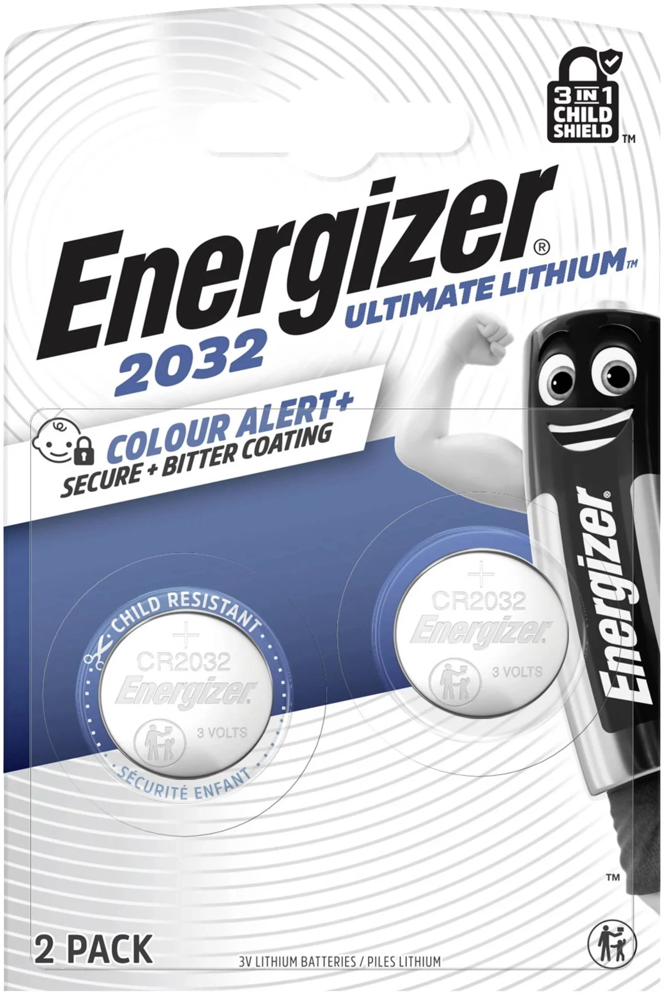 Energizer Ultimate Lithium CR2032 monētas elementu