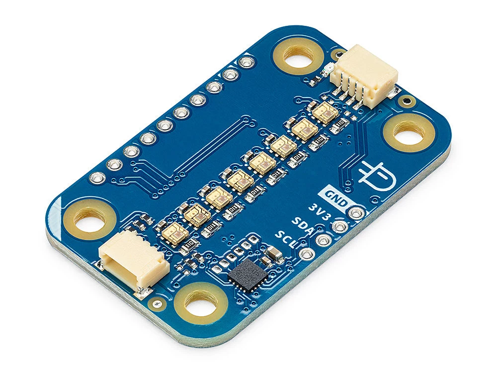 Arduino ABX00109 Modulino Pixels adresējamo RGB