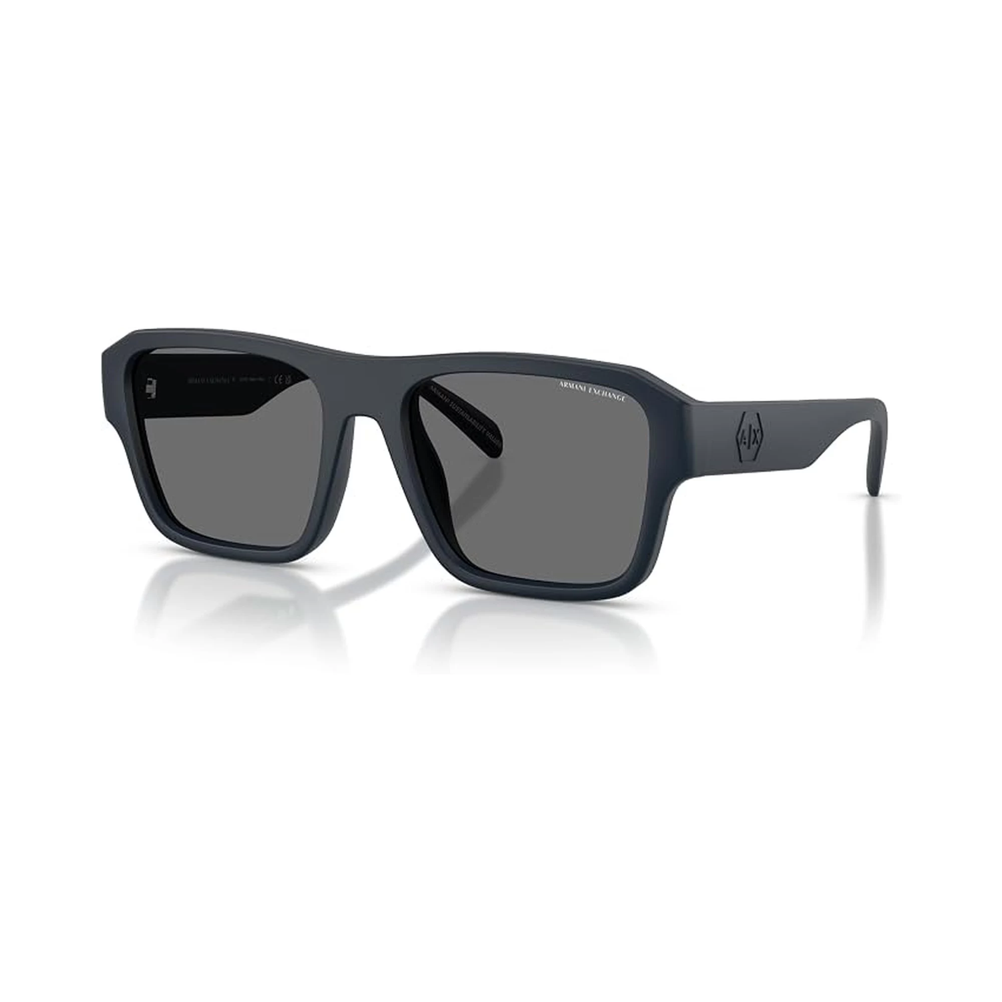 Armani Exchange vīriešu saulesbrilles AX4154SU-56, melns