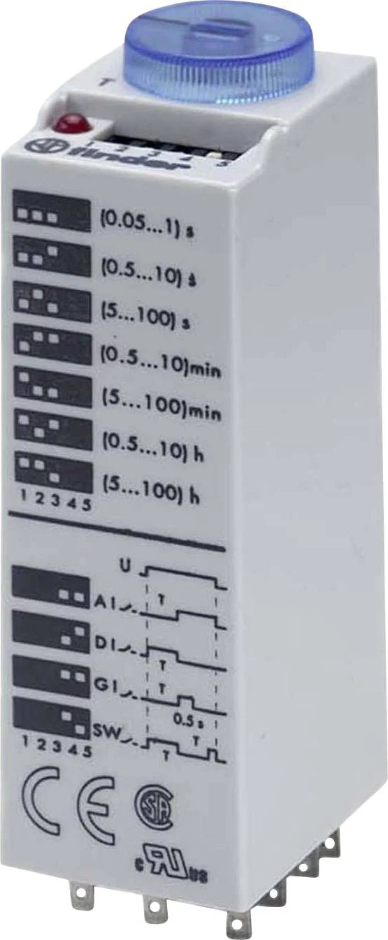 Finder Multifunkciju taimeris relejs 85.03