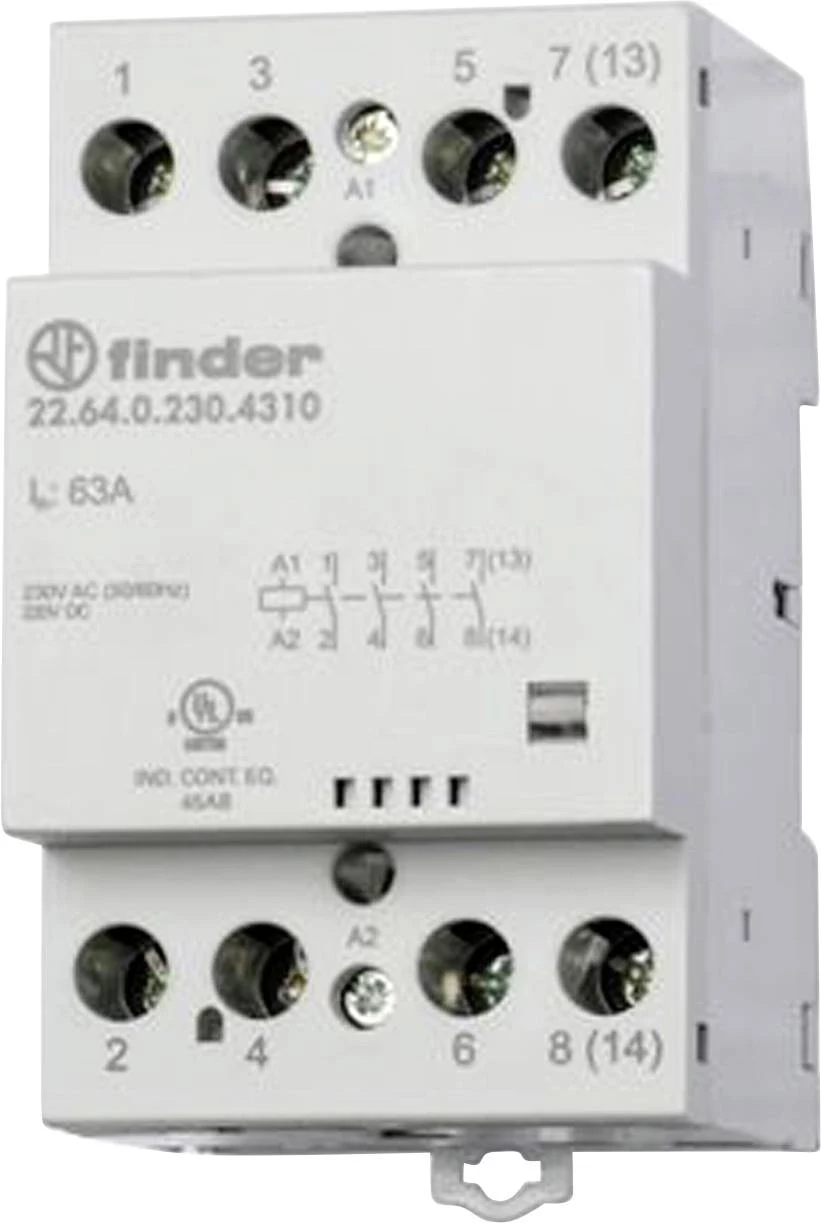 Finder instalācijas kontaktors 22.64.0