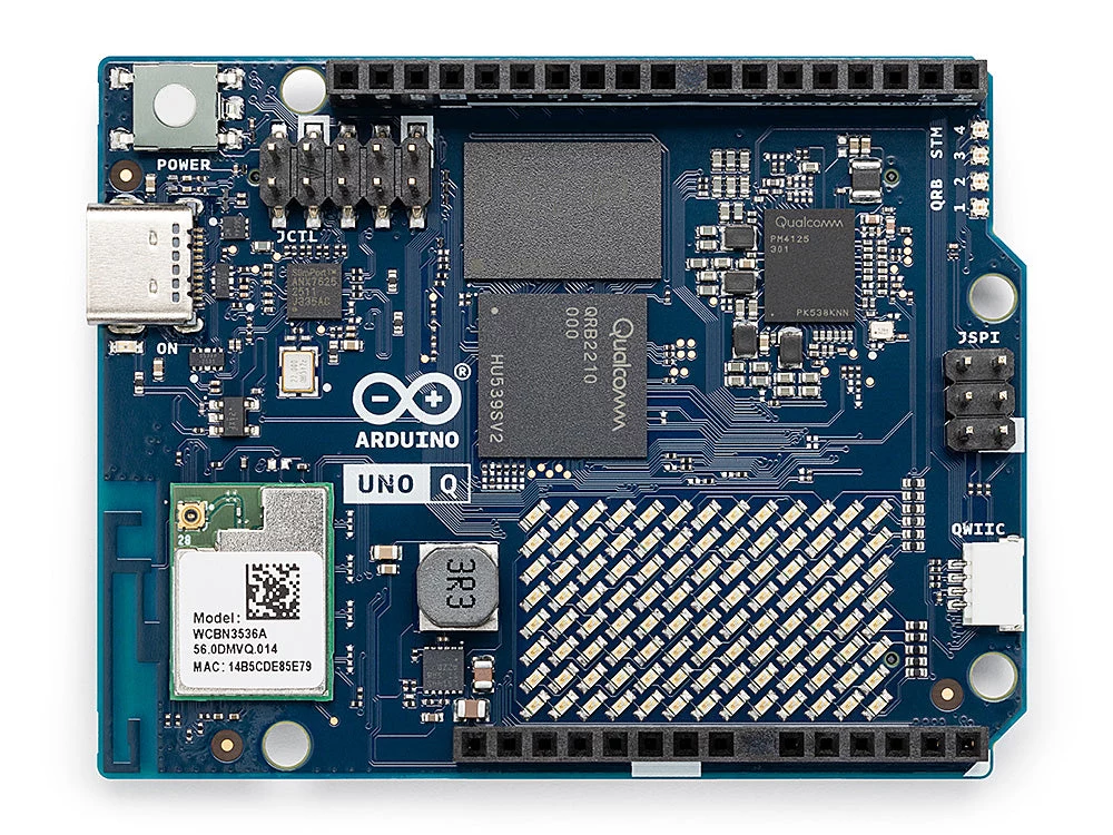 Arduino Uno Q 4GB izstrādes plate