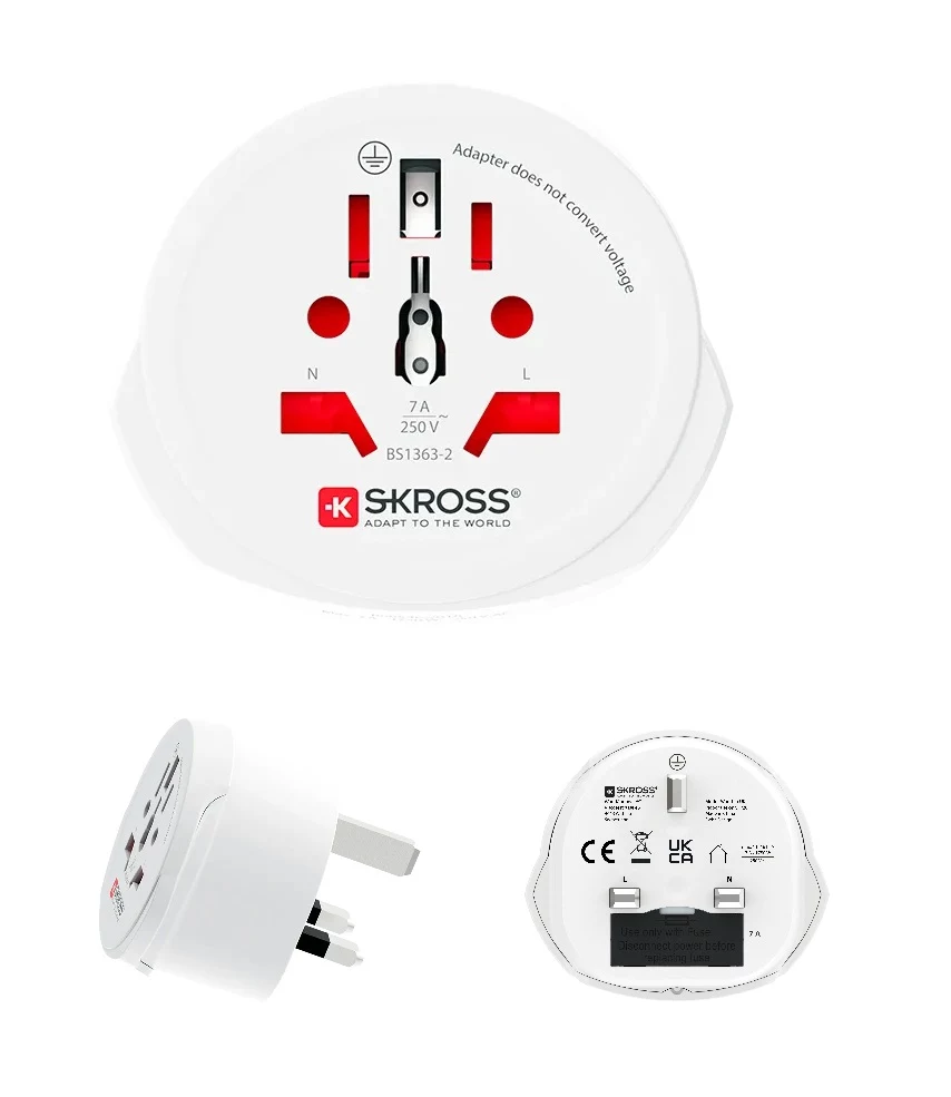 SKROSS World Travel Adapter ar Micro