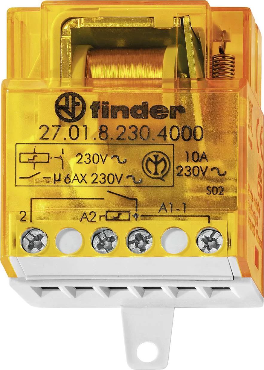 Finder 27 sērijas impulsa relejs 1