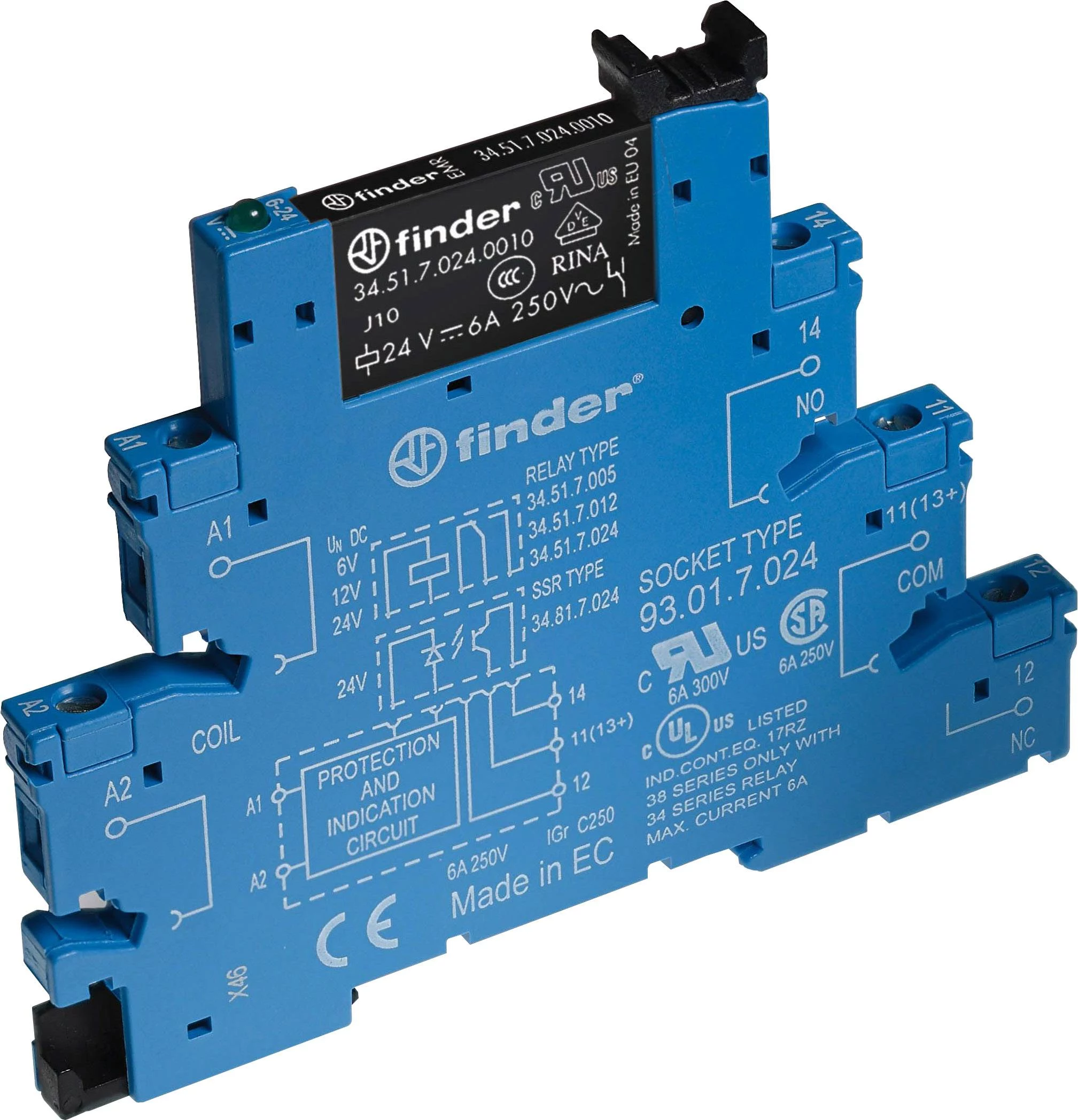 Finder Interface Relay Module 38.51