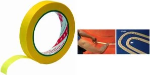 3M 244 Gold krāsotāju maskēšanas lente