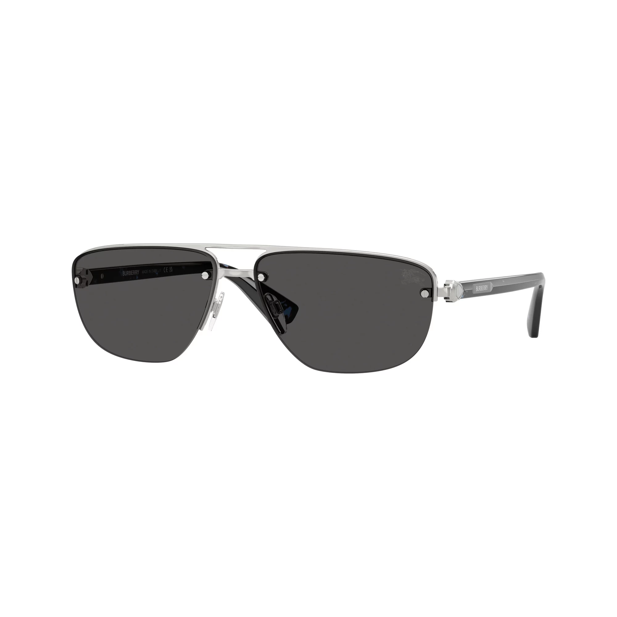BURBERRY Vīriešu saulesbrilles BE3164 Pilot, ietvars