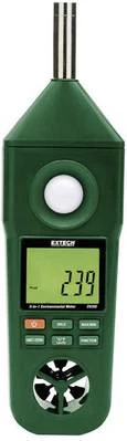 Extech EN300 5-in-1 vides mērītājs: anemometrs