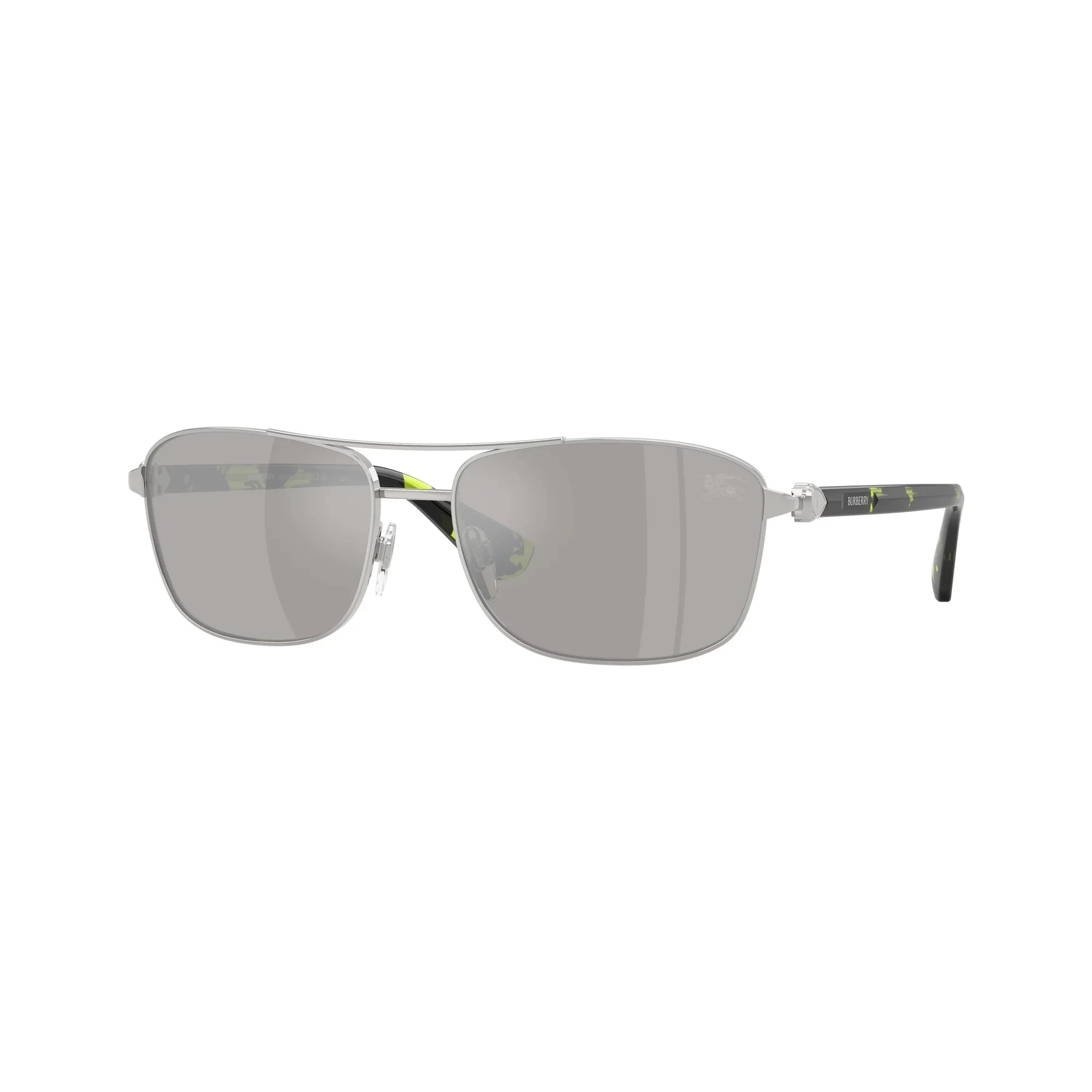 Burberry BE3163-10056G vīriešu pilotastes saulesbrilles, melns