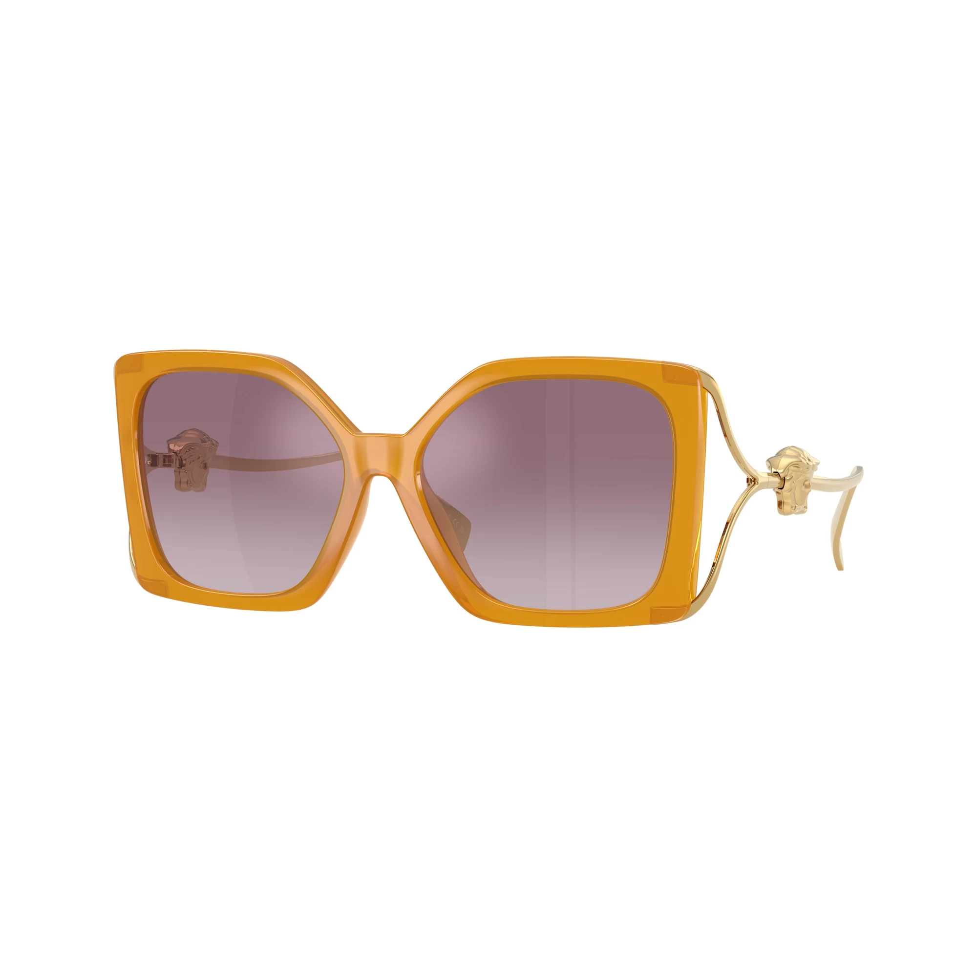 Versace VE4502U55376X sieviešu kaķa acs saulesbrilles
