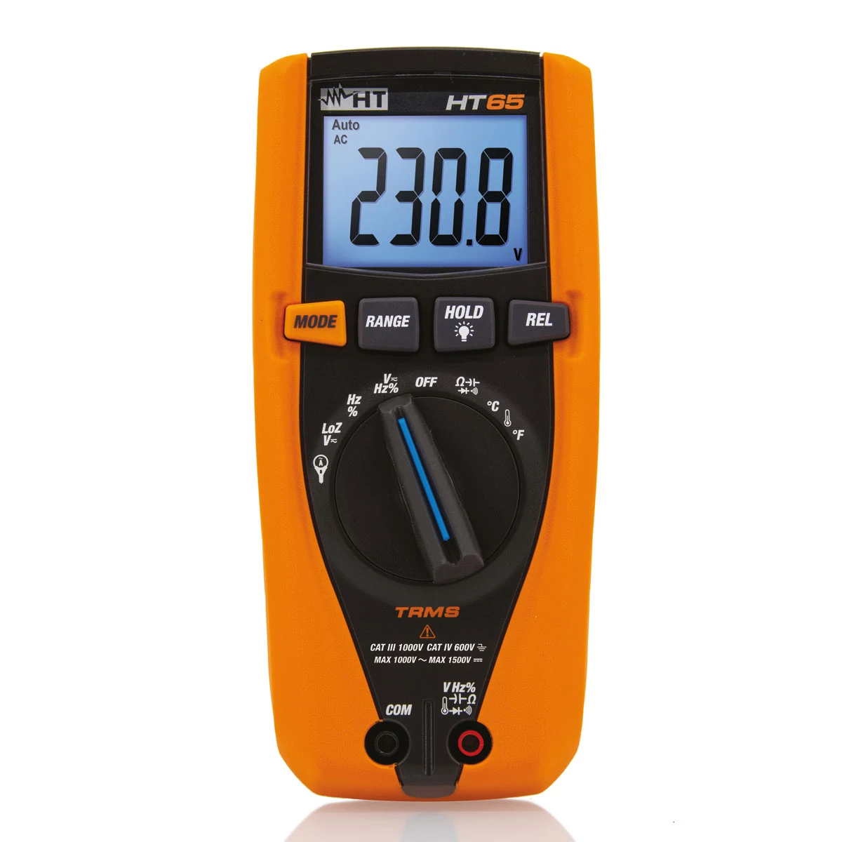 HT Instruments HT65 digitālais multimetrs CAT