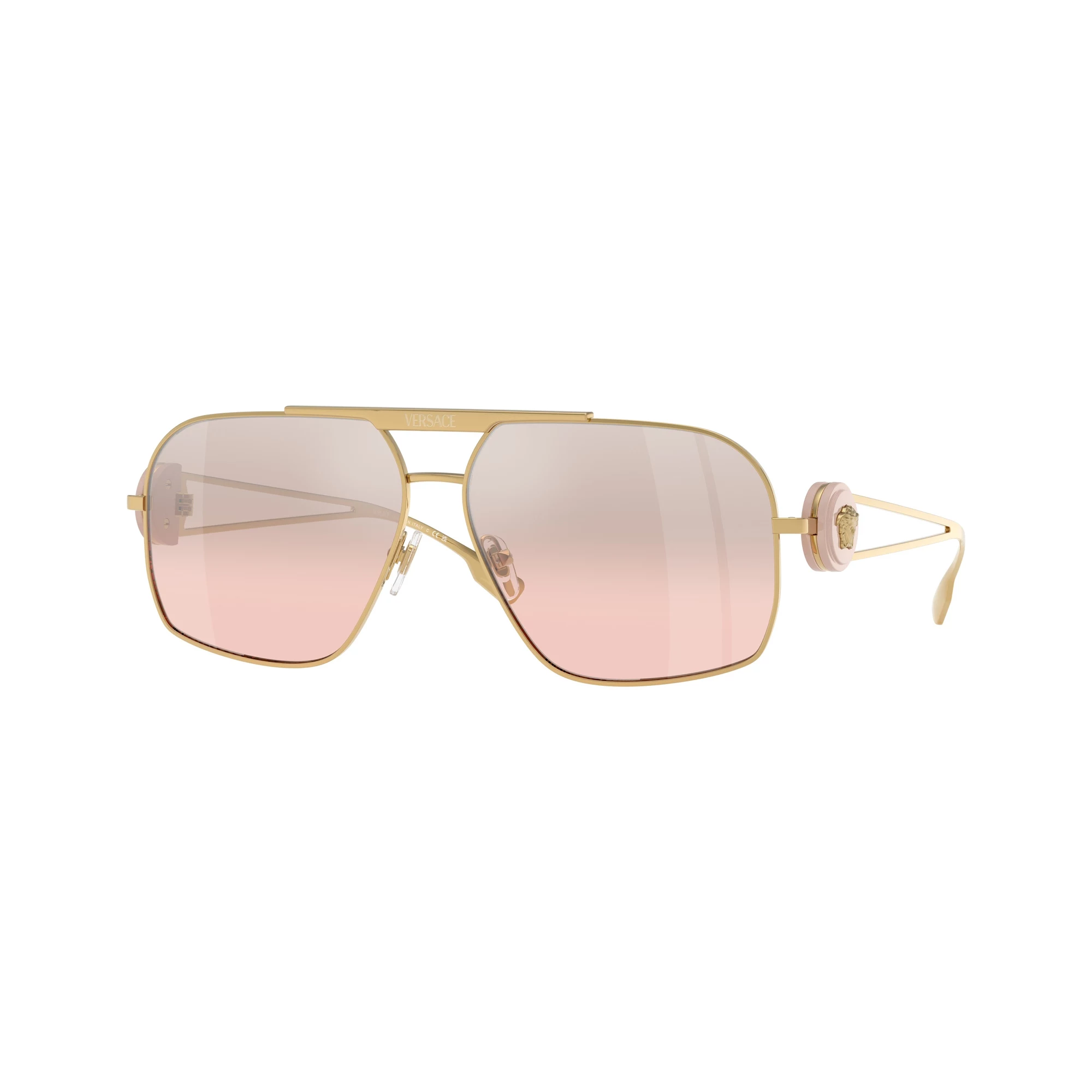 Versace VE2269-10027E sieviešu saulesbrilles, gaiši zelta