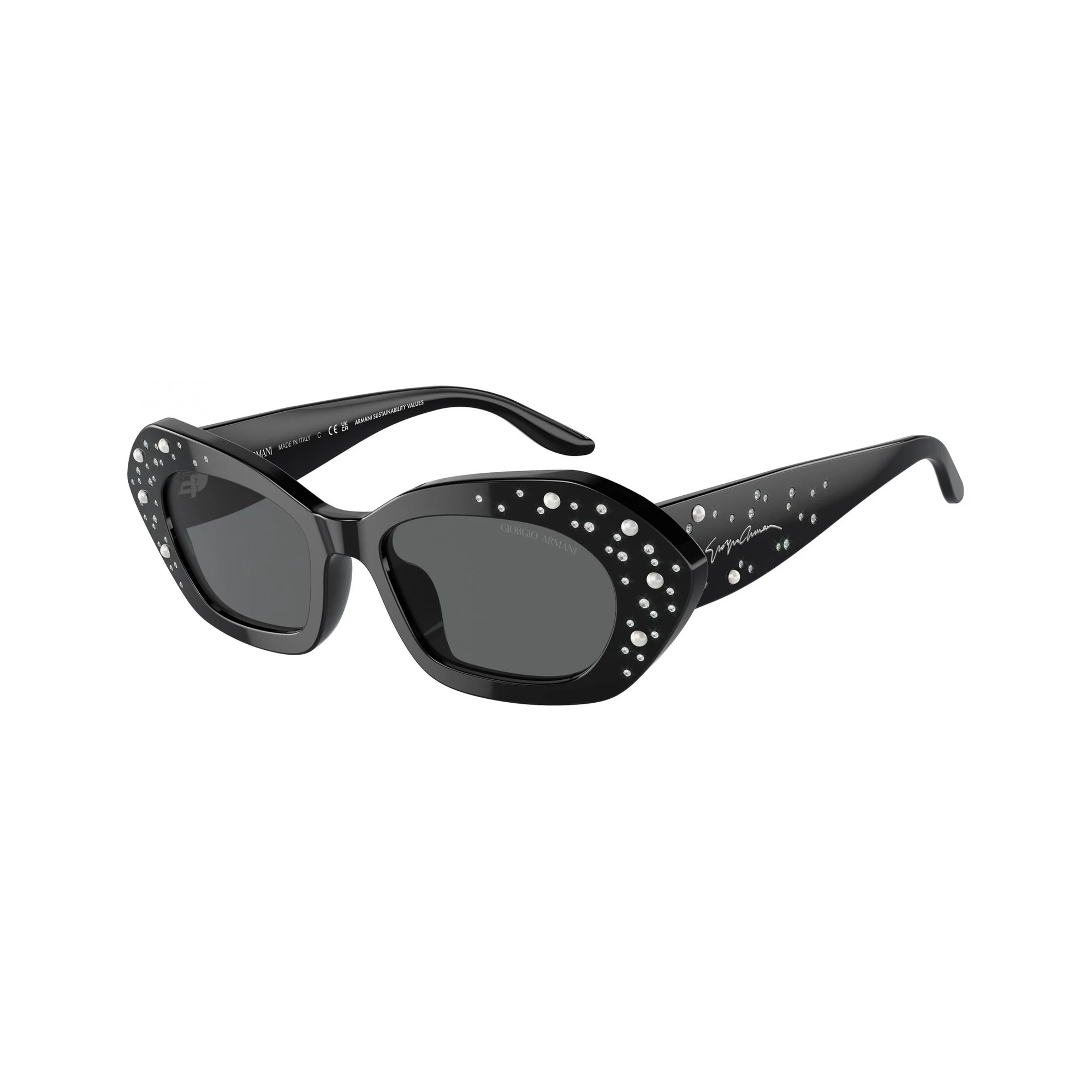 Giorgio Armani Sieviešu AR8213BU5001B Taisnstūra Saulesbrilles
