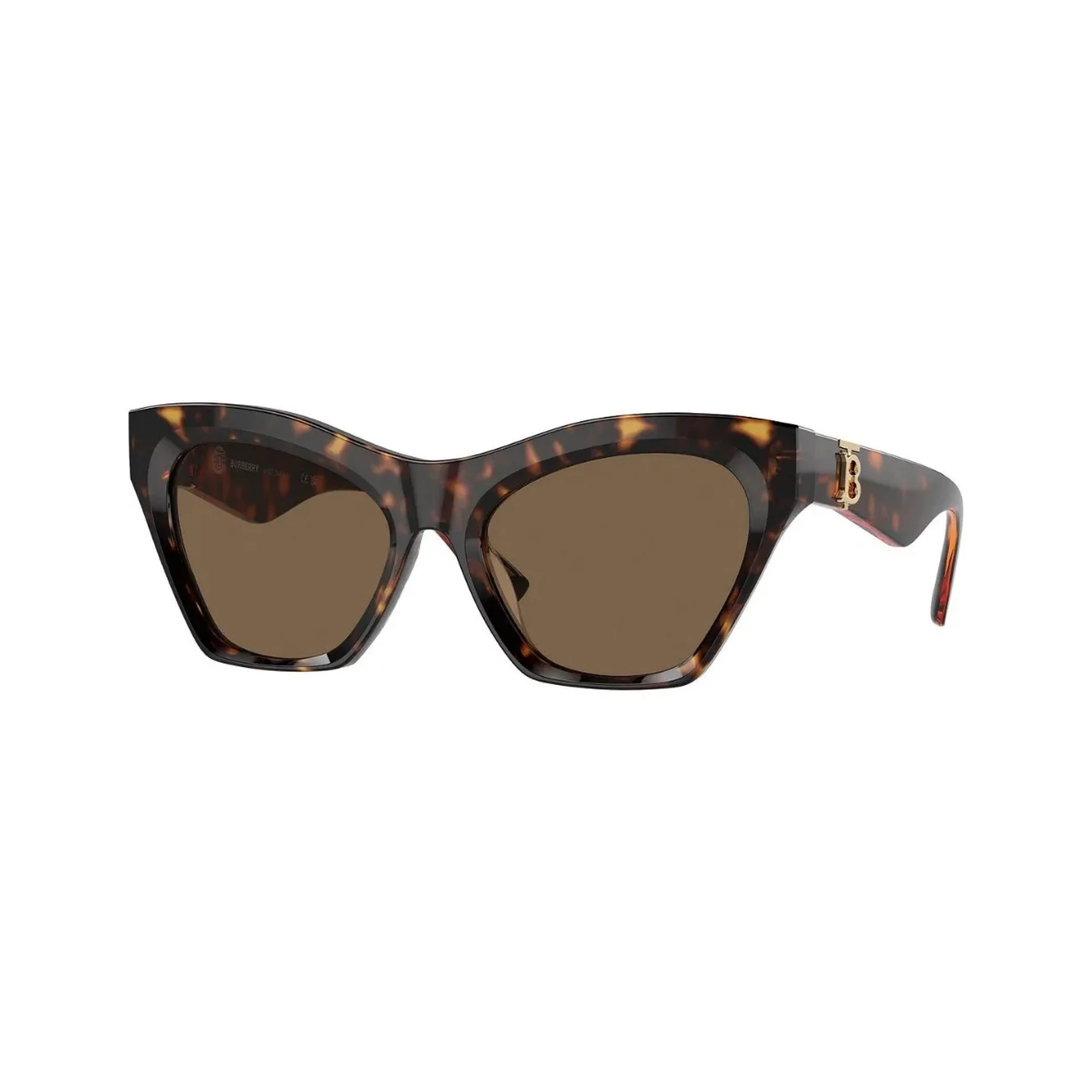 Burberry BE4420U300273 sieviešu kvadrātveida saulesbrilles, tumši
