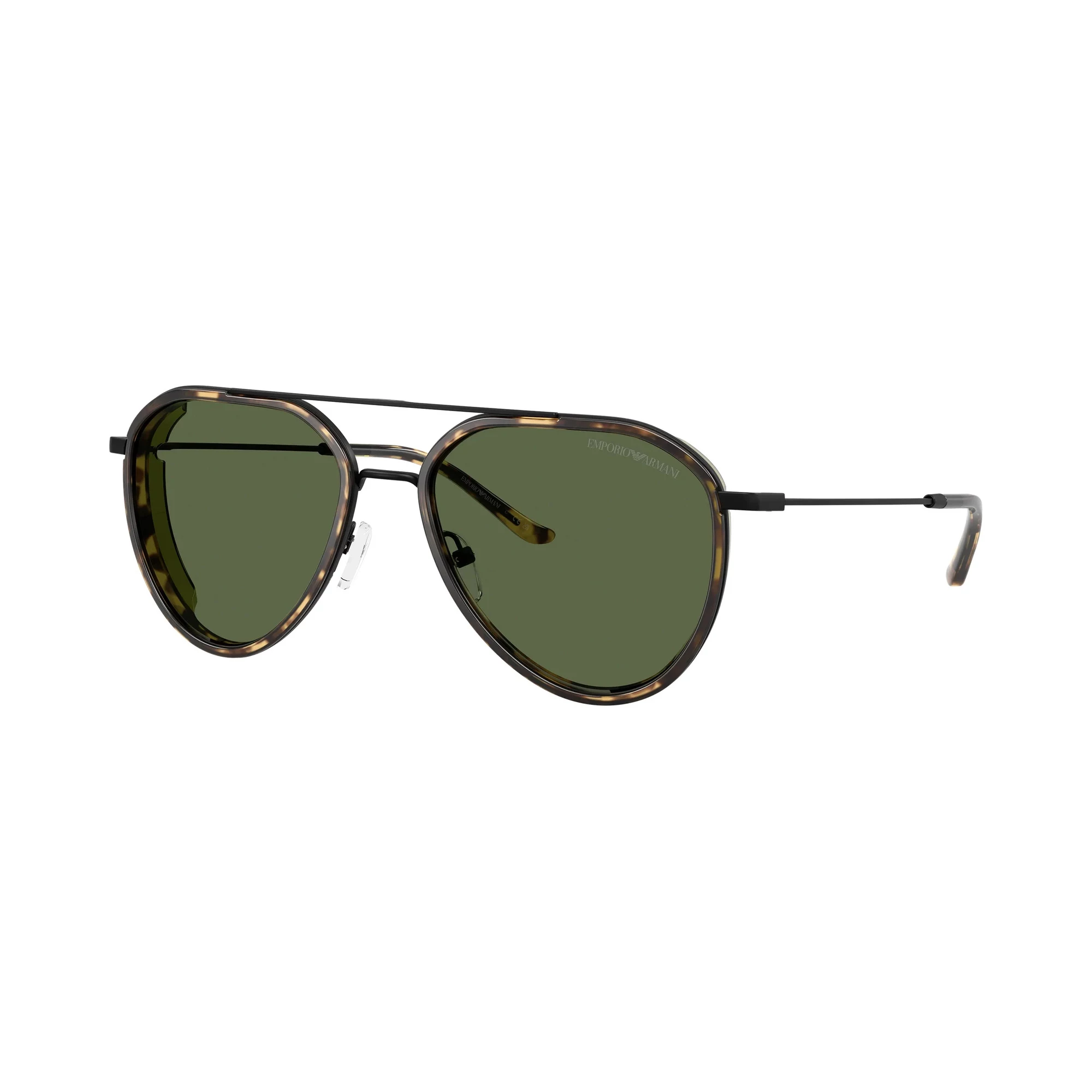 Emporio Armani vīriešu saulesbrilles ar taisnstūra
