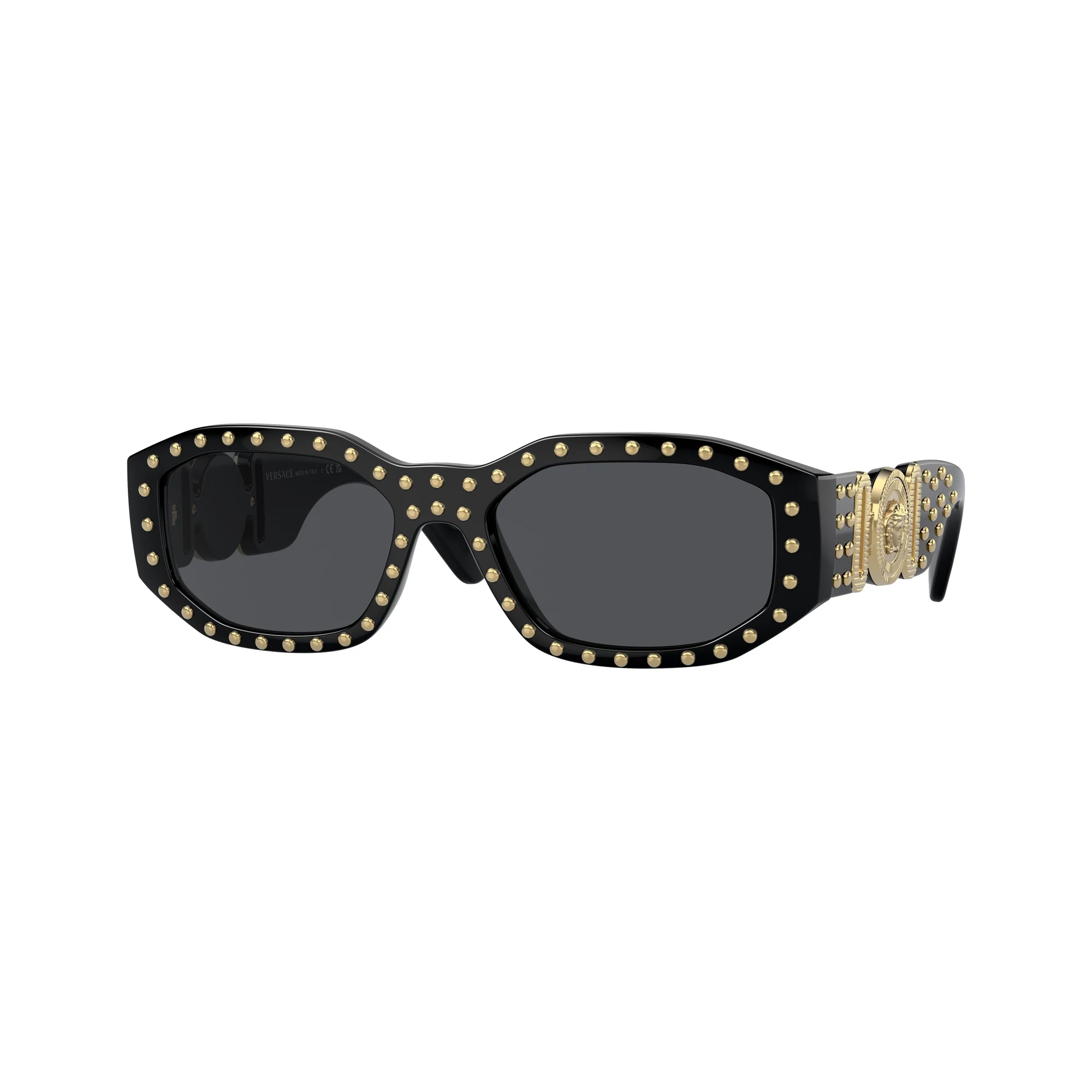 Versace Unisex VE4361 saulesbrilles - melns