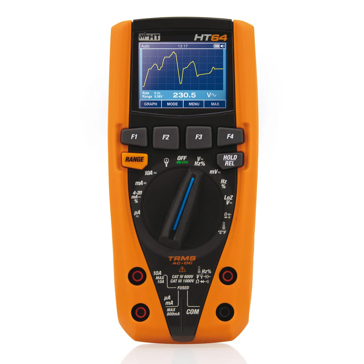 HT Instruments HT64 digitālais multimetrs ar
