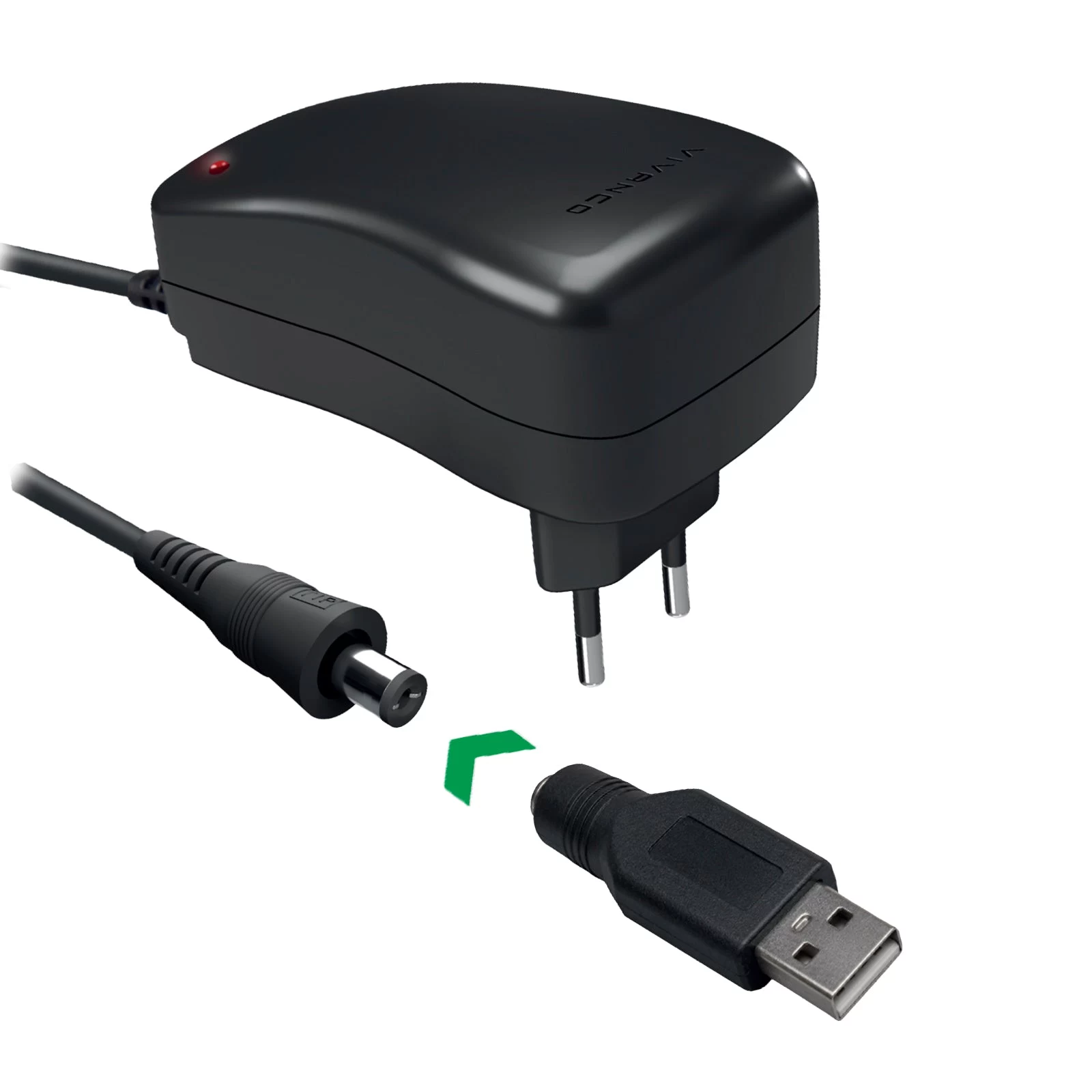 Vivanco universālais AC/DC barošanas adapteris 27W