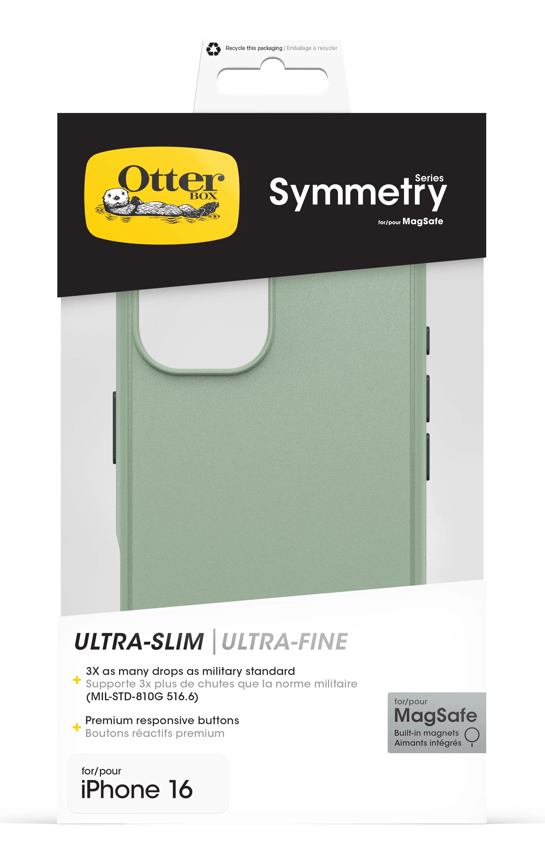 OtterBox Symmetry MagSafe apvalks iPhone 16