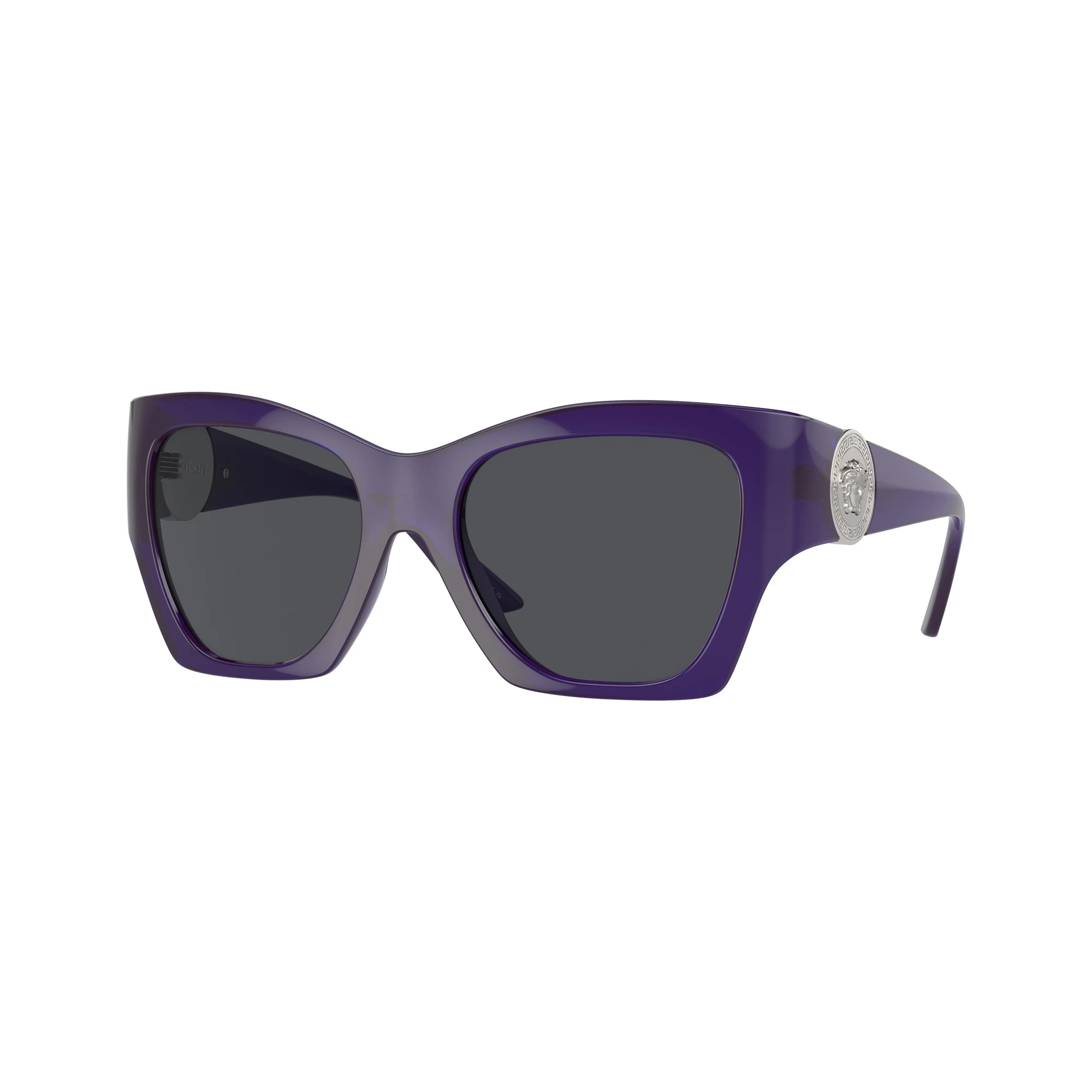 Versace VE4452-541987 sieviešu saulesbrilles, melns kaķa