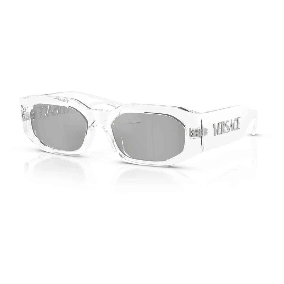 Versace Unisex Saulesbrilles VE4489U1488V Melns/Tumši Pelēks