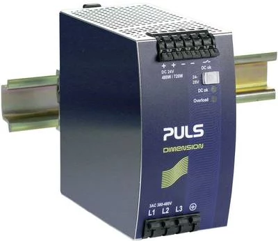 PULS QT20.241-C1 DIMENSION 3-fāžu DIN