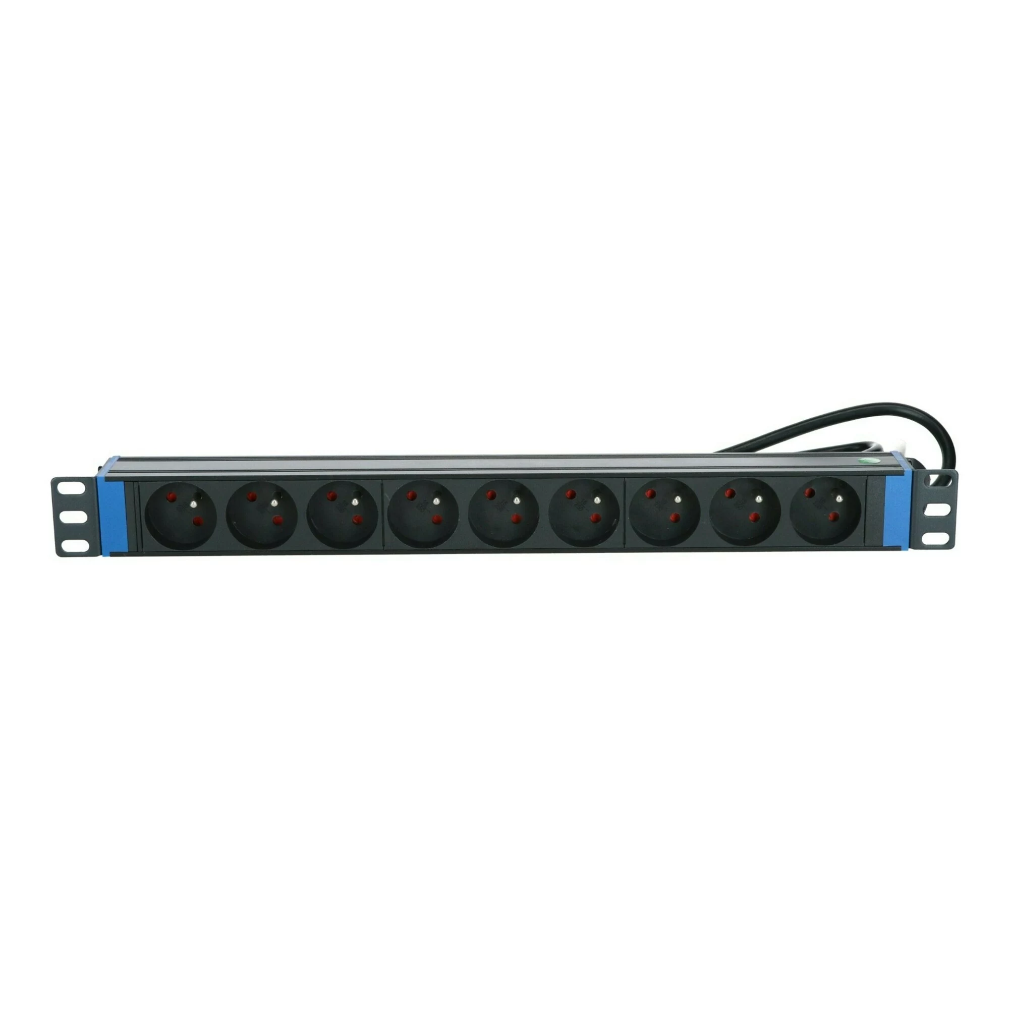 DSIT 19 inch 9 kontaktligzdu PDU
