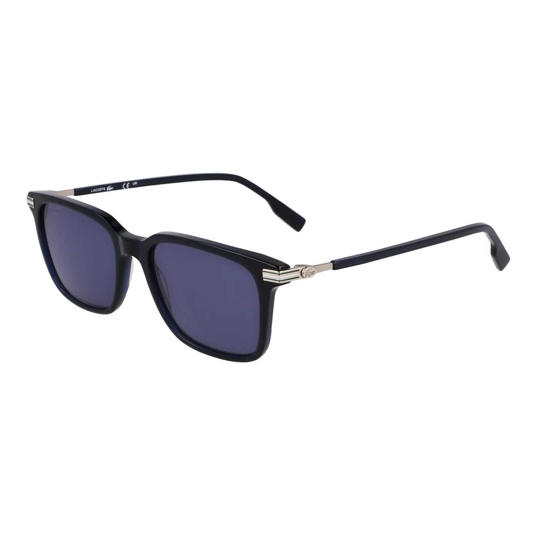 Lacoste L6035S-410 vīriešu saulesbrilles, zils rāmis