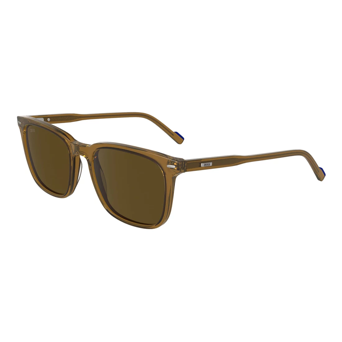 ZEISS Vīriešu ZS24545S-200 Taisnstūra Saulesbrilles, Melns
