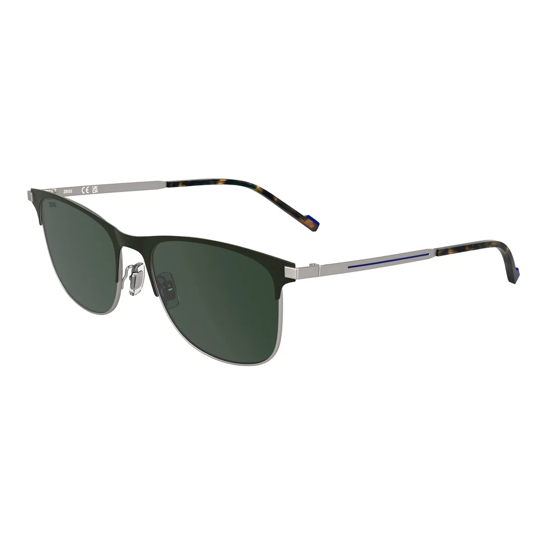 ZEISS Vīriešu saulesbrilles ZS25163S-326, melns rāmis