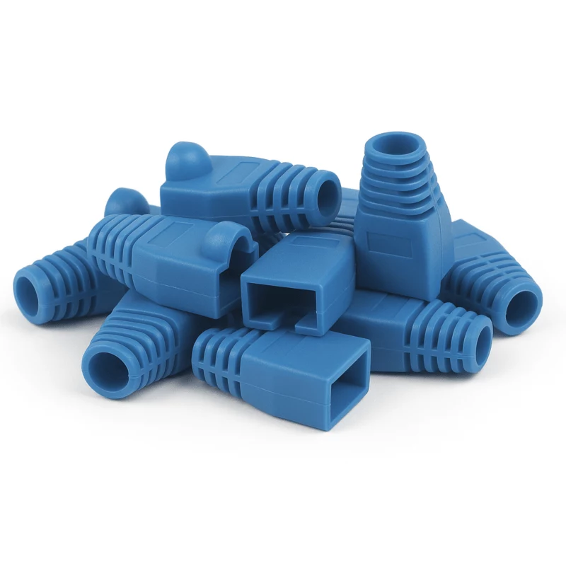 DSIT DANICOM RJ45 kabeļa uzmava zila