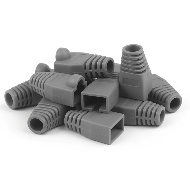 DSIT DANICOM RJ45 kabeļa uzmava pelēka