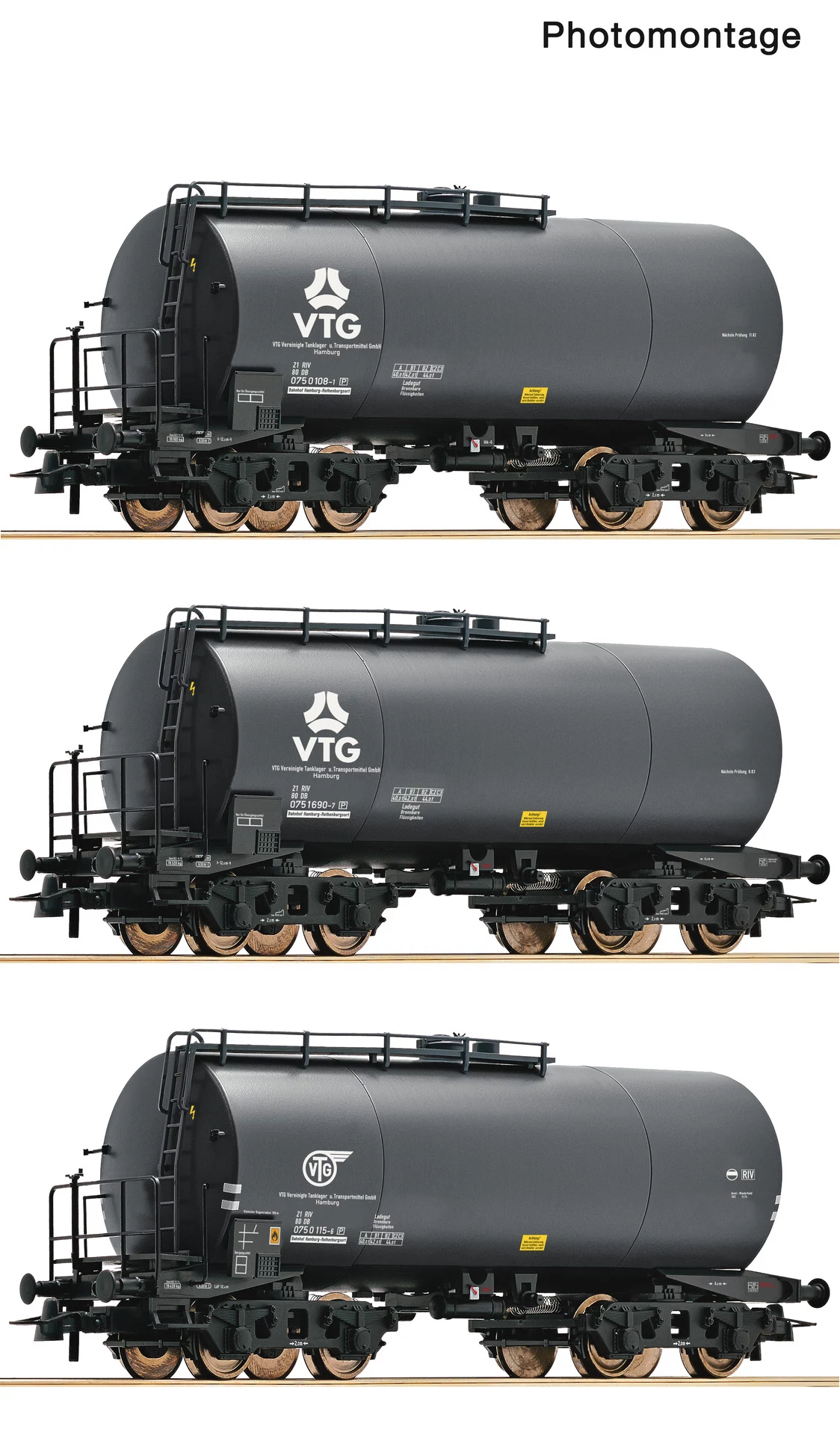 Roco 6600162 GATX Zans Tank Car