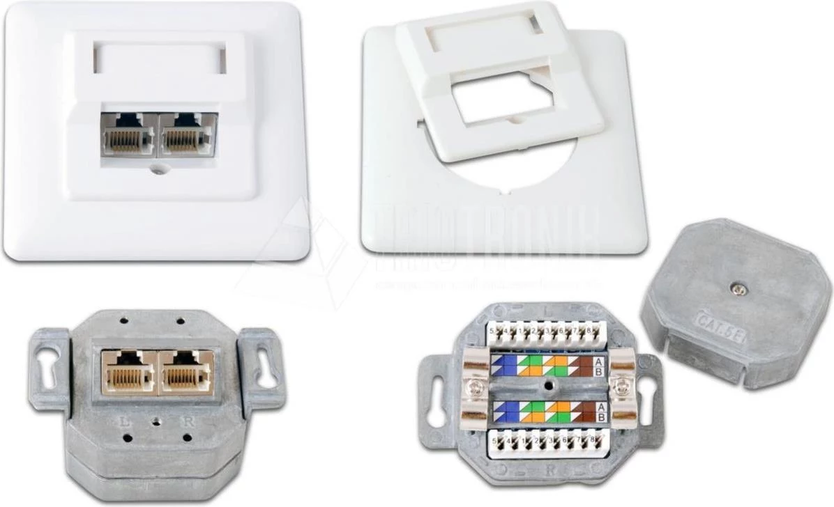 Wirewin DD-TRIO-K5E UP2 WS Cat5e ekranēta
