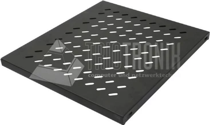 Wirewin SHELF 400 1U BL aizmugures