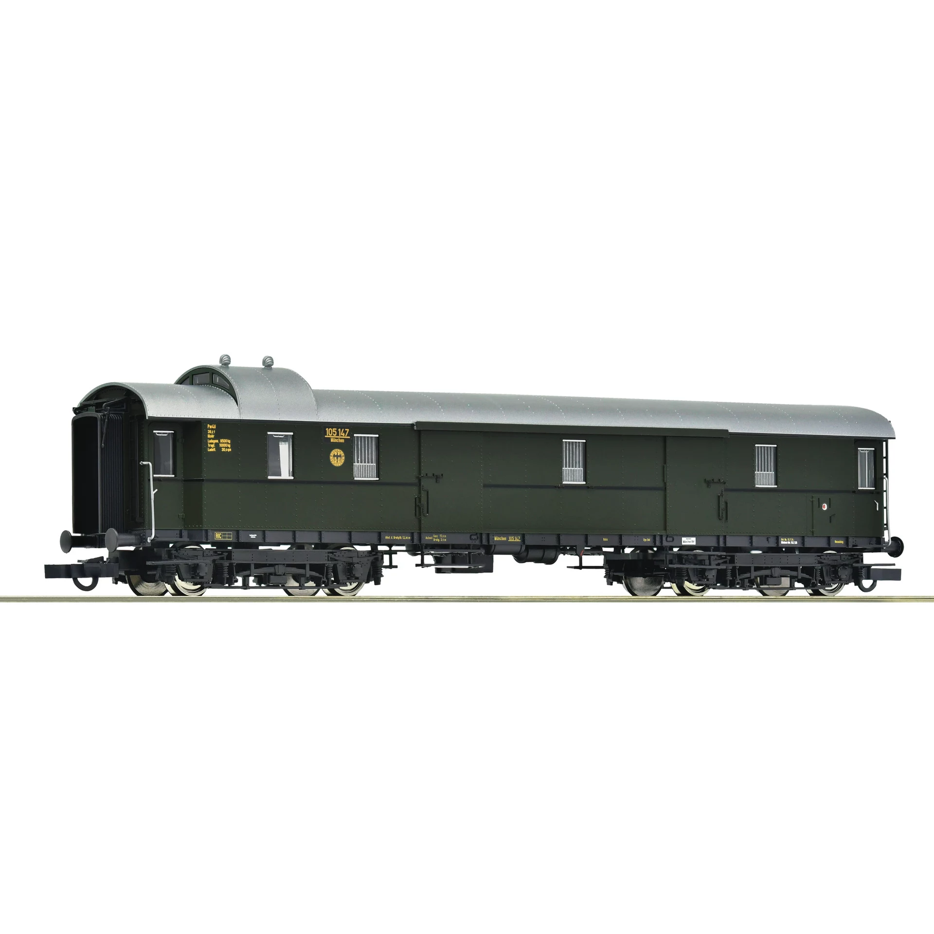 Roco 6200140 H0 DRG Einheits-Gepäckwagen D89