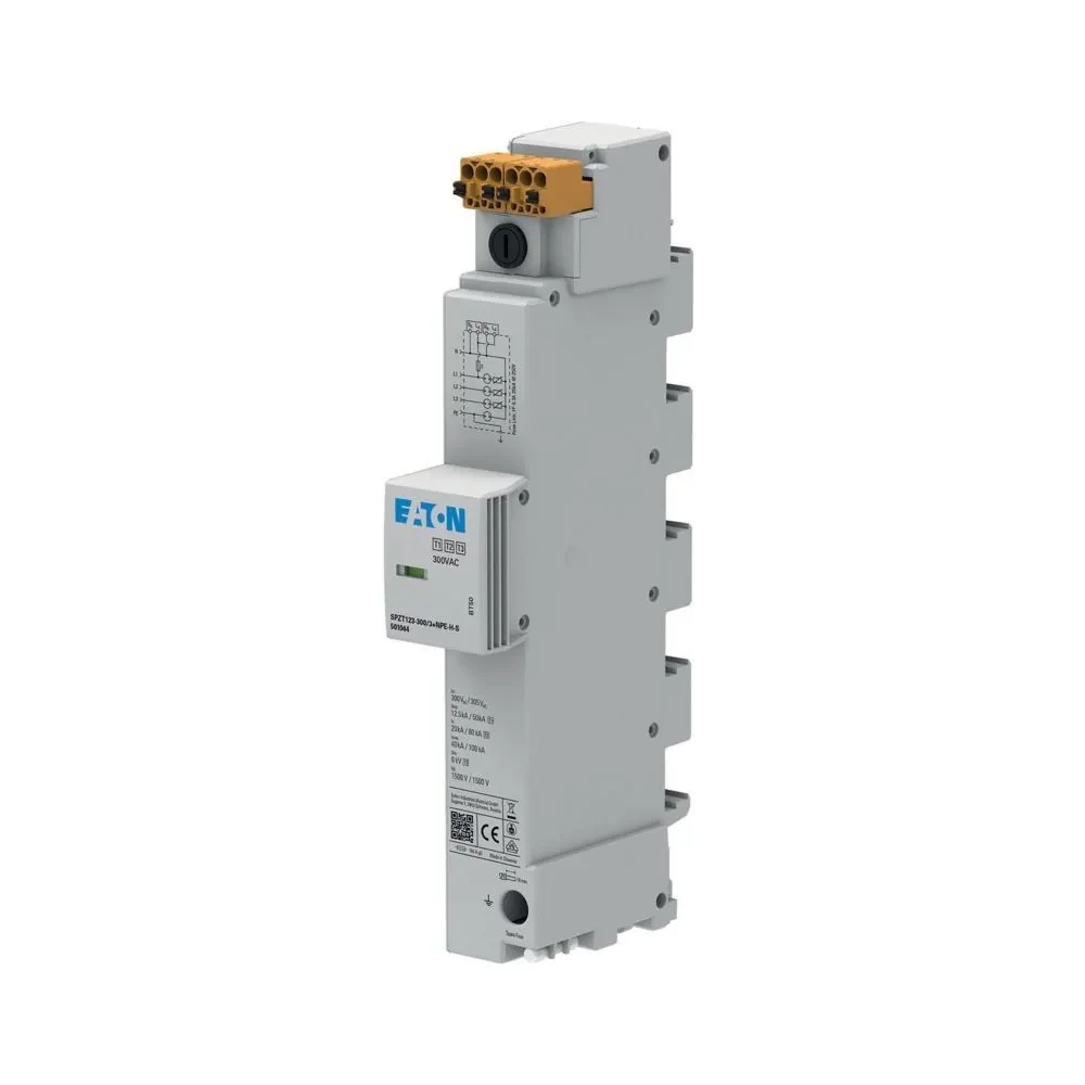 Eaton SPZT123-300/3+NPE-HS pārsprieguma aizsardzības ierīce 40mm