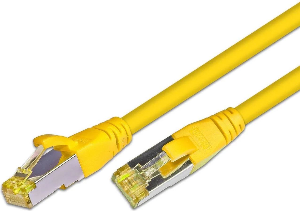 Wirewin PKW-PIMF-KAT6A 20m dzeltens Cat6a S/FTP