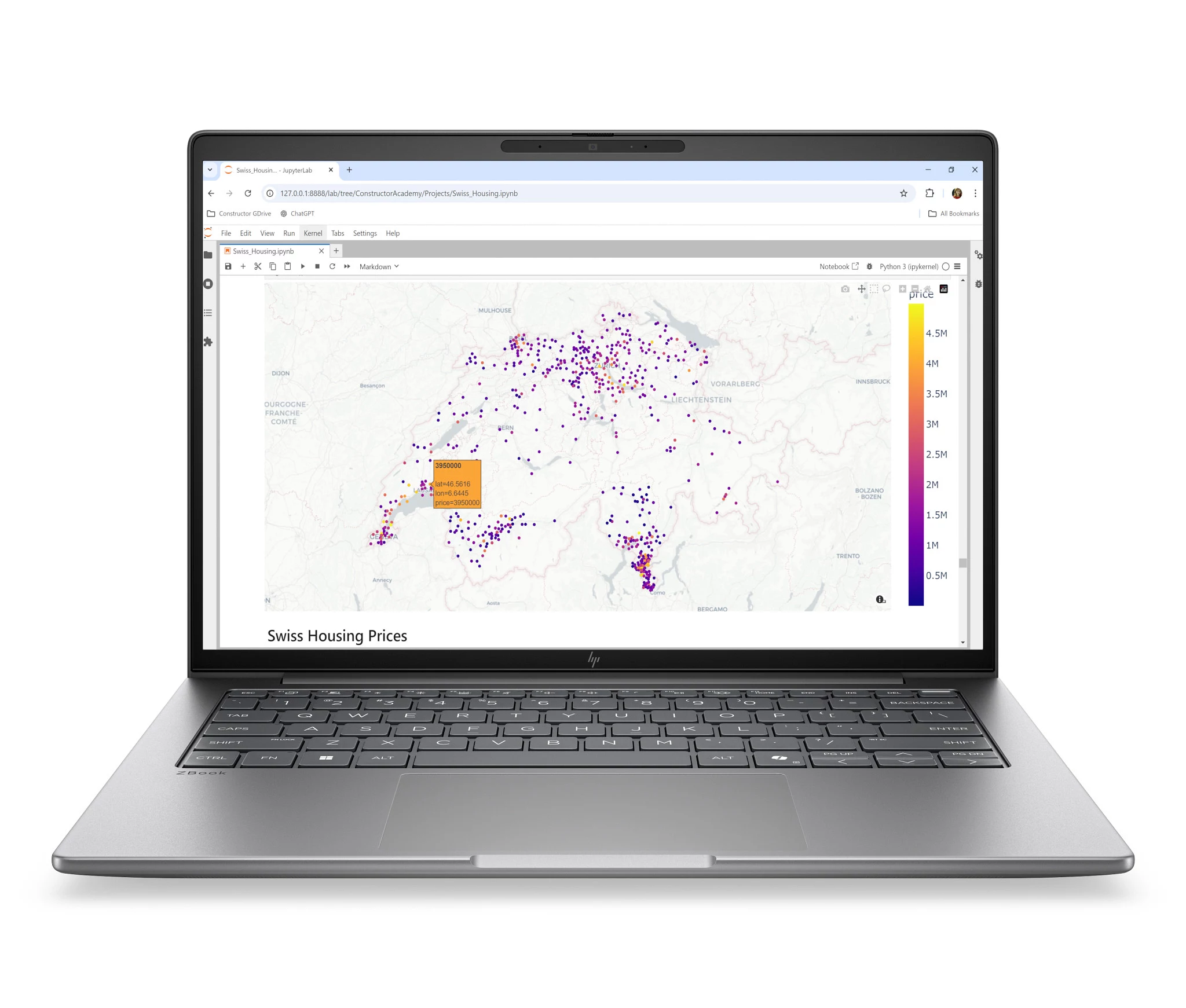 HP ZBook 8 G2i 14 E15JDES
