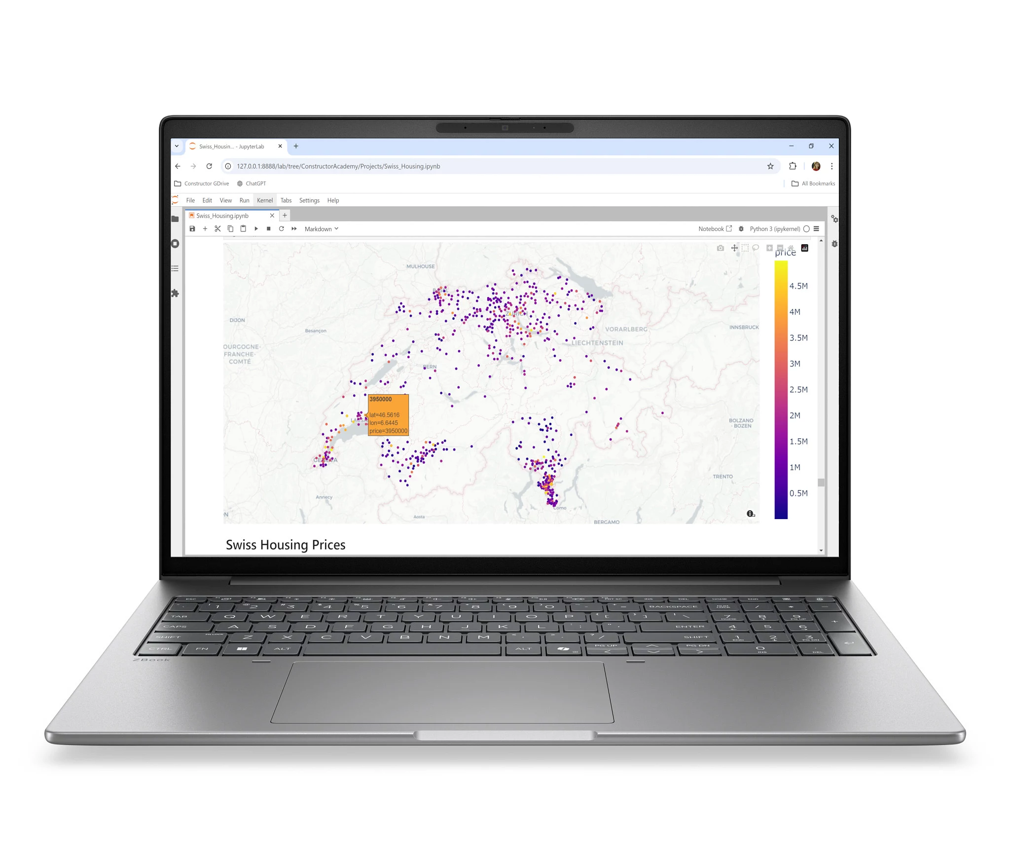 HP ZBook 8 G2i 16 mobilā